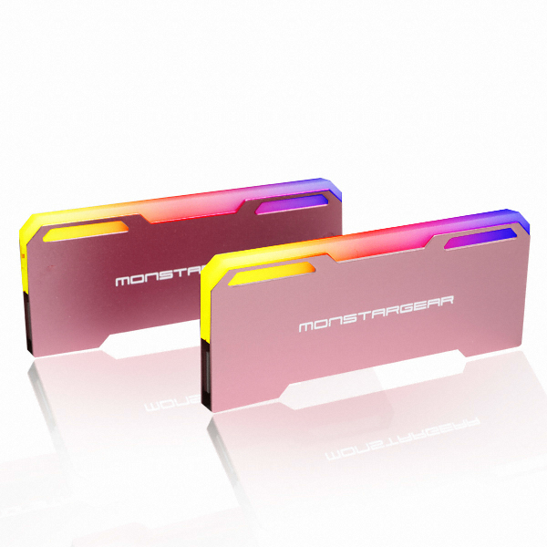 몬스타 BLADE A2 메모리 방열판 (로즈핑크)_이미지