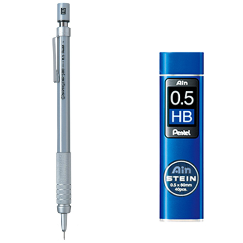 ���� �׷��� ��� 500 PG515 ���� 0.5mm + ���� ��Ÿ�� ������ ��Ʈ