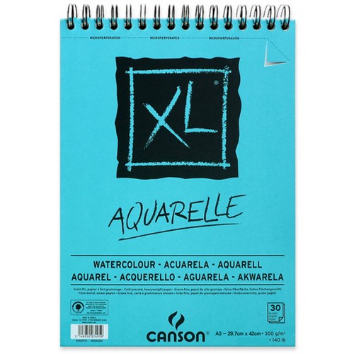캔손 XL 워터칼라 스케치북 300g (A4)