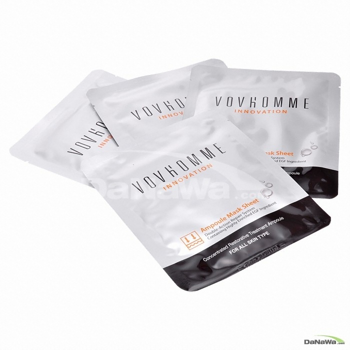 VOV 옴므 이노베이션 앰플 마스크 시트 (4매)_이미지