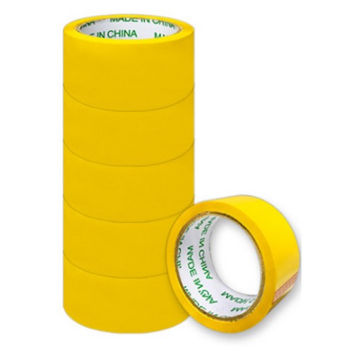 블루마토  노랑 박스테이프 48mm x 100m