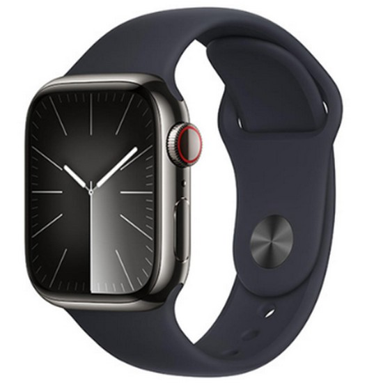APPLE 워치 시리즈9 41mm Cellular 그래파이트 스테인리스 스틸 (스포츠밴드)_이미지
