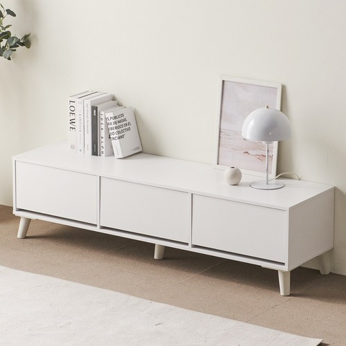 클로이 1단 서랍 낮은 티비 거실장 1500