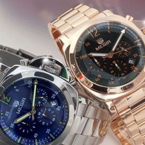 패션시계 ME-3006A 메탈밴드 남성시계 남자 고급형  P