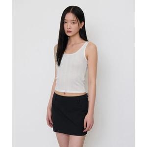 무신사 무신사 스탠다드 MUSINSA STANDARD WOMAN 우먼즈 포인텔 탱크 탑 멜란지 라이트 그레이 MWETE403-ML 414774 S