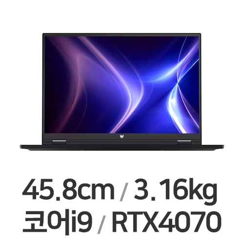에이서 프레데터 Helios 18 PH18-71 4070 WIN11 32GB램