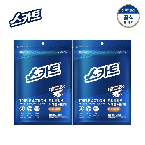 트리플액션 사계절제습제 우디베르가못 30g 10개입