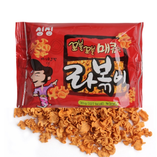 싱싱 꼬불꼬불 매콤한 라볶이 30g (1개)_이미지