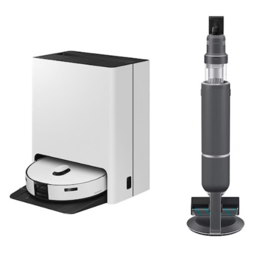 삼성전자 비스포크 AI 스팀 VR7MD97716G + 핸디스틱청소기 VS30D973ISH_이미지