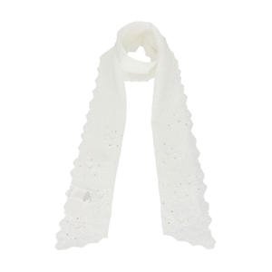 지센 진주 장식 레이스 스카프 LAAMO310_PK