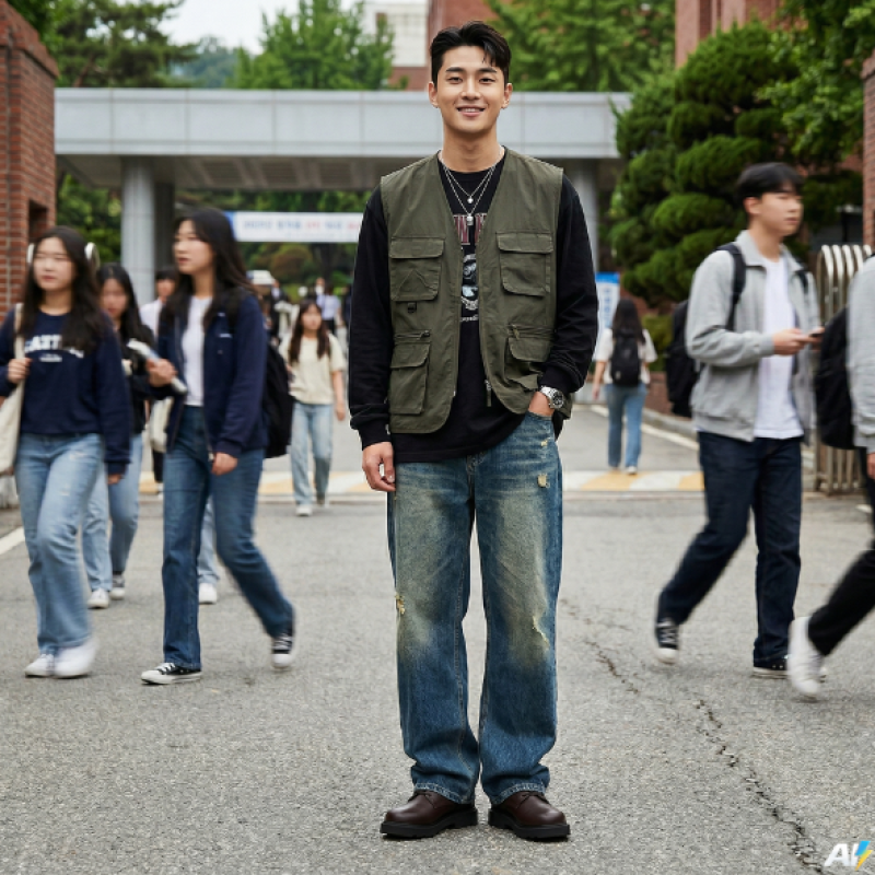 호킨스 브렌트 레이스 업 DK.BROWN 544205 260_이미지