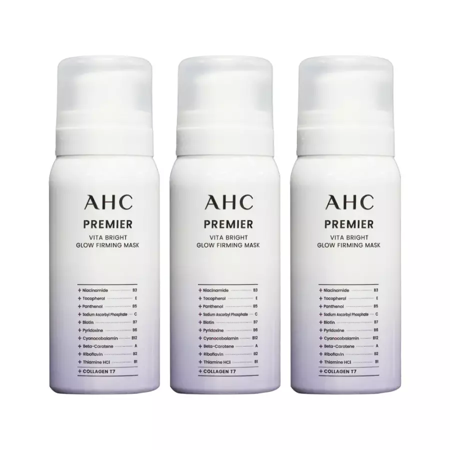 AHC 프리미어 비타 브라이트 글로우 퍼밍마스크 60g (3개)_이미지