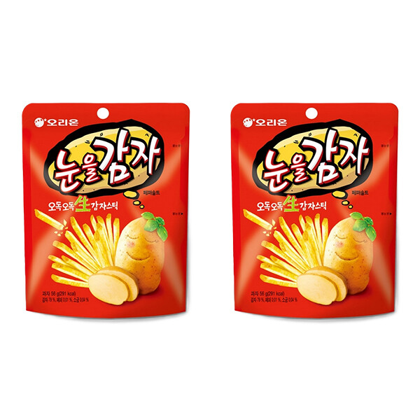 오리온 눈을감자 페퍼솔트 56g (2개)_이미지