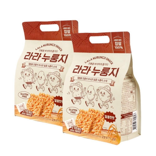 너츠스토리 라라 누룽지스낵 432g (2개)_이미지