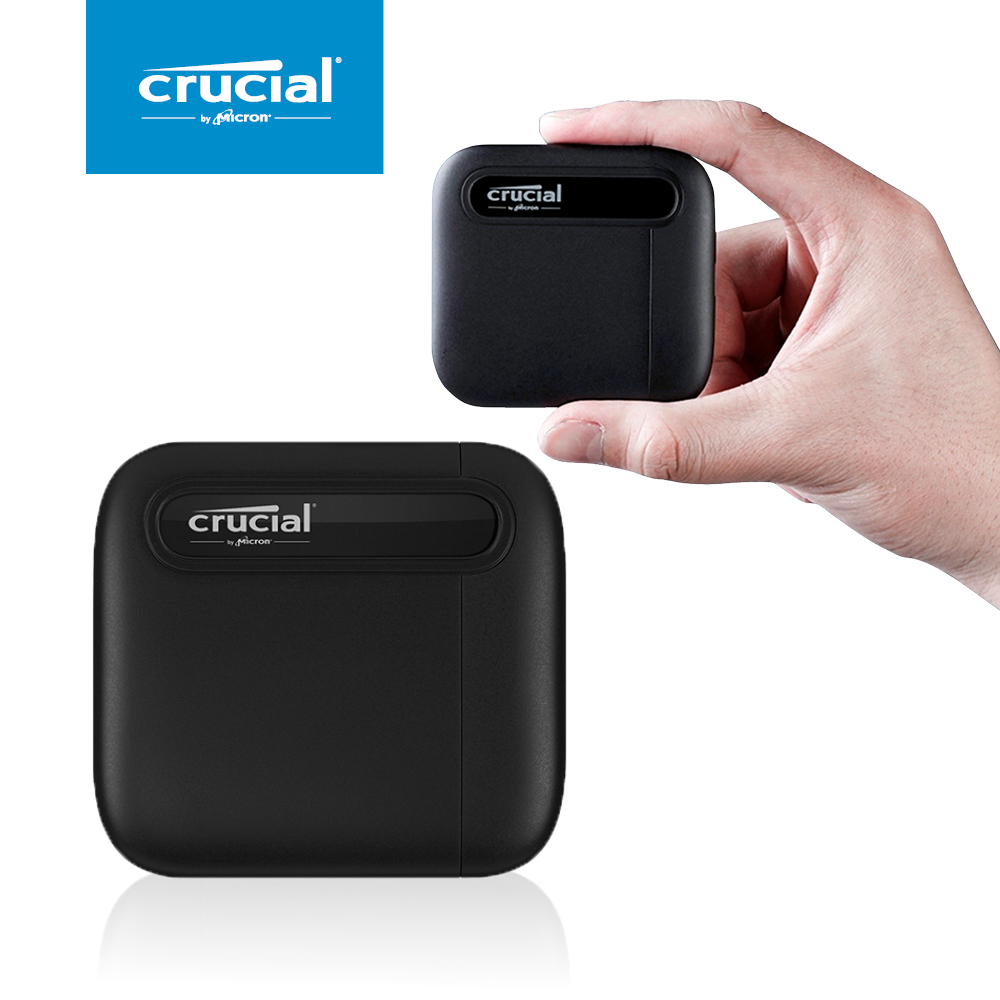 마이크론 Crucial X6 Portable SSD 대원씨티에스 (1TB)_이미지