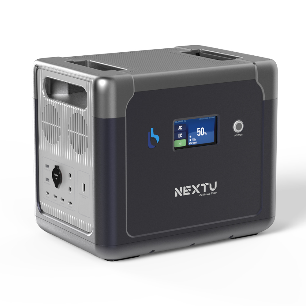 이지넷유비쿼터스 NEXTU 월터 캠핑용 인산철 올인원 파워뱅크 2,500W_이미지