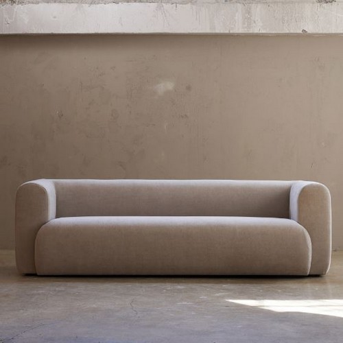 잭슨카멜레온 Mass 패브릭 소파 3인용