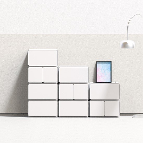 미리 모듈 서랍장 2칸형_이미지