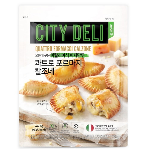 SPC삼립 시티델리엣홈 콰트로 포르마지 칼조네 440g (1개)_이미지
