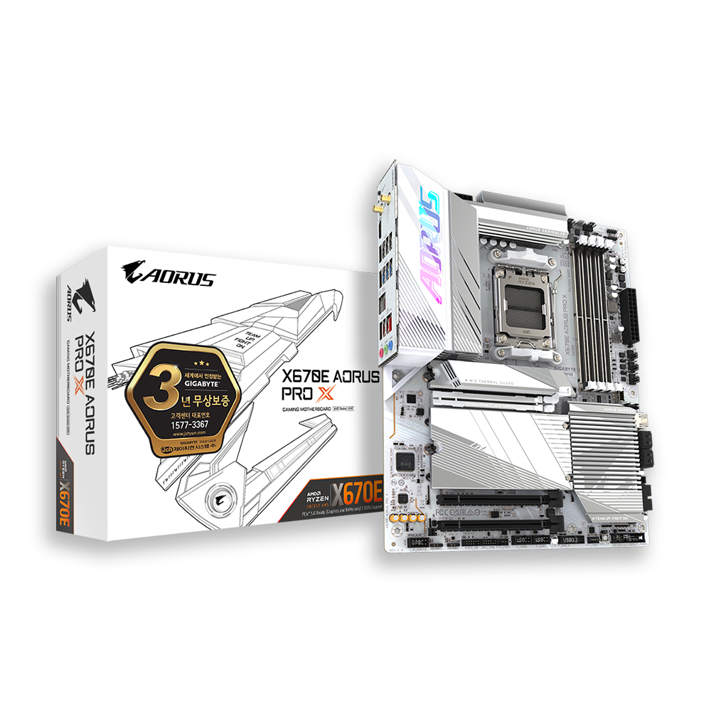 GIGABYTE X670E AORUS PRO X 제이씨현_이미지