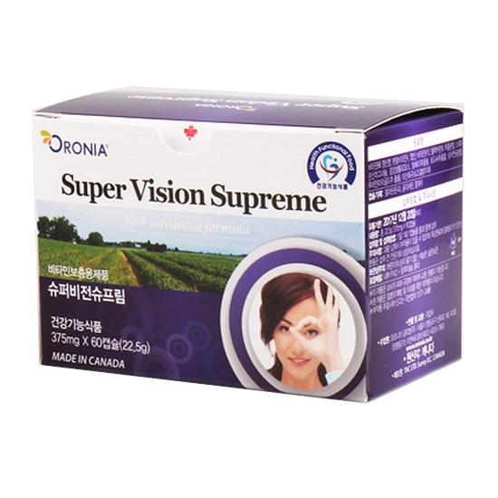 오로니아 슈퍼 비전 슈프림 60캡슐 (1개)