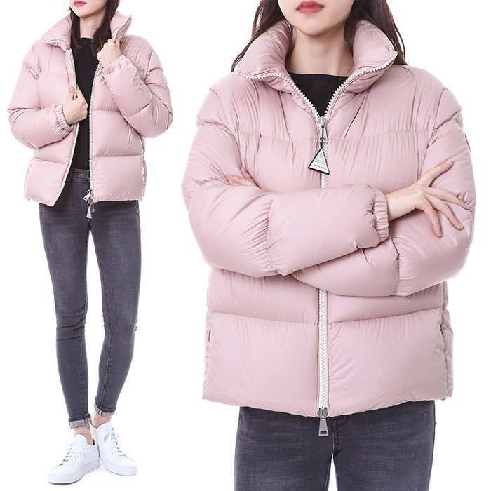 몽클레르 ANTERNE 로고패치 볼륨넥 구스다운 1A00032 57613 510_이미지