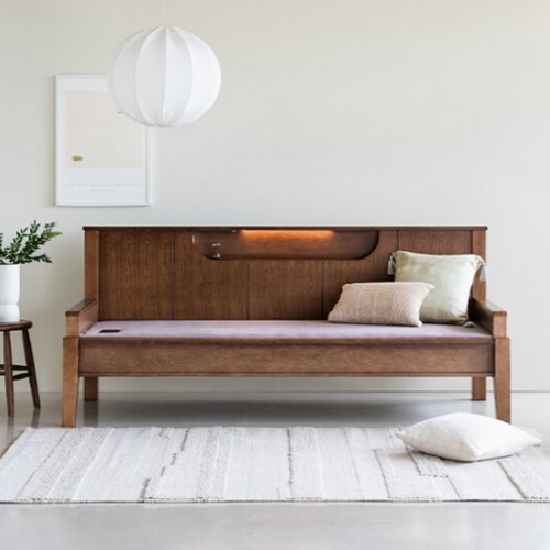 포그니처 LED 수납 흙소파 MS+리프트테이블