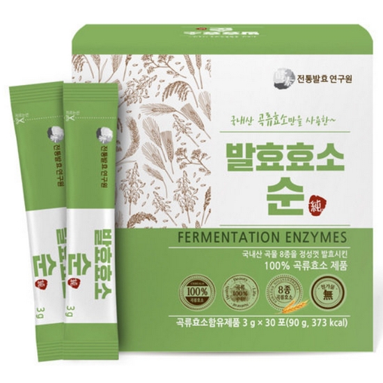 씨너지아이앤티 전통발효 연구원 발효효소 순 30포 (3개)