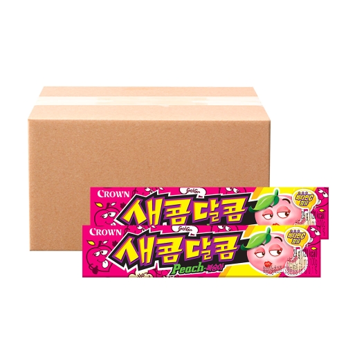 크라운제과 새콤달콤 복숭아 29g x 15개이미지입니다. 누르면 해당 게시물로 새창이동합니다.