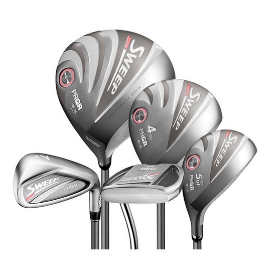 PRGR SWEEP M16 여성용 풀세트 (12개 카본 스탠드백 정품)