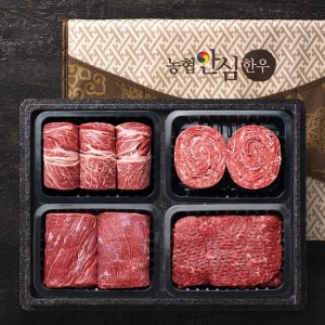 예은축산 농협안심한우 1등급 한우 선물세트 1.6kg [1개]