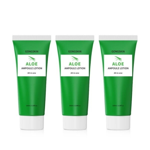 동방코스메틱 공스킨 알로에 앰플 올인원 로션 100ml (3개)