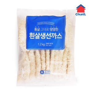 천일식품 흰살생선까스 1.2kg (1개)_이미지