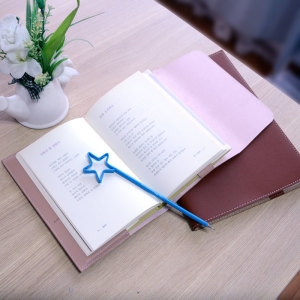 아르누보 책커버 반오픈형 가죽 북커버 성경책 국판 신국판 호환_이미지