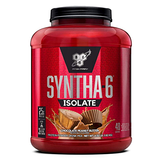 BSN 신타6 아이솔레이트 초콜릿 피넛 버터 1.82kg (해외) (1개)_이미지