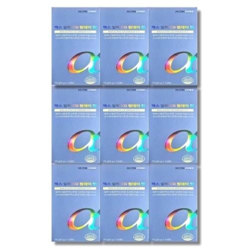 뉴트리코어 맥스 알파 CD 원데이 핏 5g 14포 (9개)