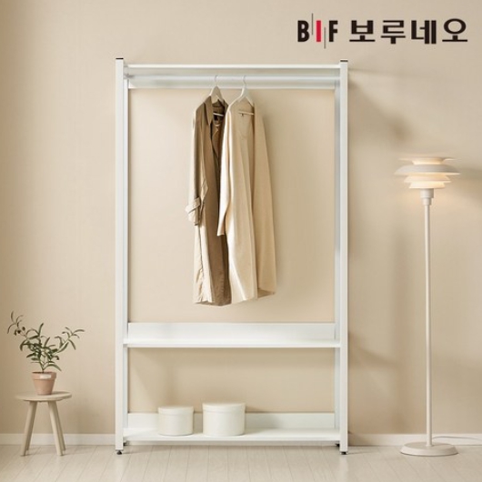 아이든 시스템 행거 철제 드레스룸 1단 행거장 1200