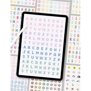 리훈 베이직 스티커 10종 스티커 세트 [ESD]