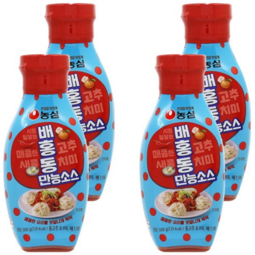 농심 배홍동 만능소스 300g (4개)_이미지