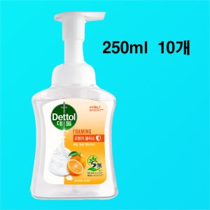 데톨 포밍 오렌지 핸드워시 250g x10개_이미지