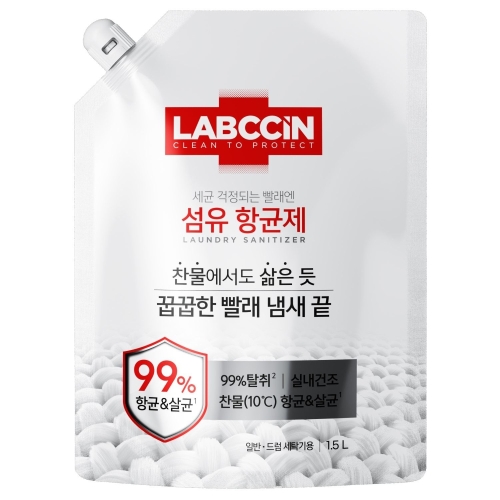 랩신 섬유 항균제 솔잎향 리필 1.5L (1개)_이미지