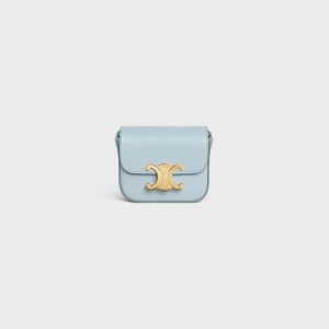 CLAUDE 미니 MODEL 샤이니 카프스킨 ICE BLUE 10I513DPV.07IC