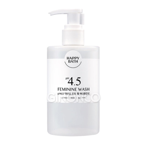  해피바스 PH 4.5 약산성 로즈 젤 여성청결제 300ml [2개]