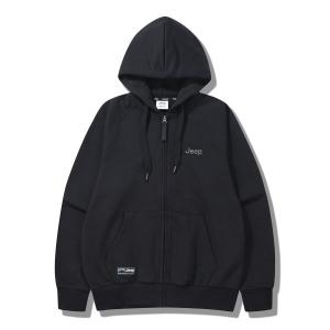 JEEP 에센셜 스몰로고 후드집업 JQ5TZU002BK 318088
