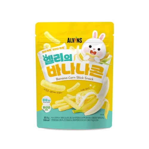 엘빈즈 엘리의 바나나콘 25g (1개)_이미지