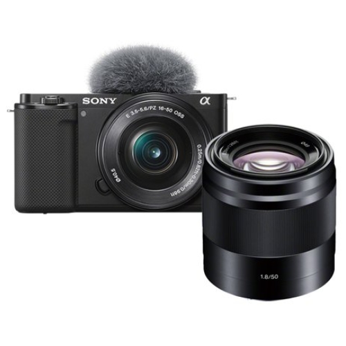 SONY ZV-E10 더블 렌즈세트 (16-50mm+50mm F1.8)_이미지