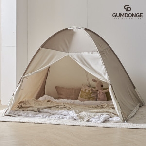 금동이 원터치 난방 텐트 킹 보온 방한 침대 실내