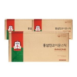 한국인삼공사 정관장 홍삼진고 이뮨 스틱 10g 30포 (3개)