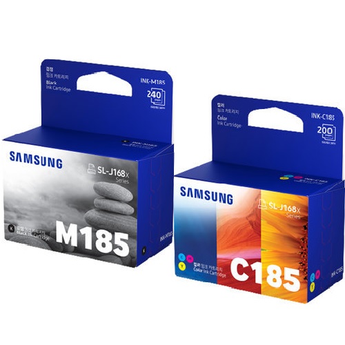 삼성전자 벌크 INK-M185, INK-C185 세트 (유통기간경과)_이미지