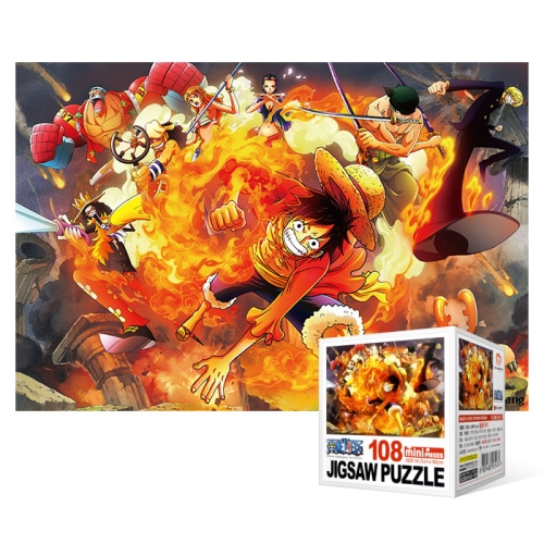 학산문화사 미니큐브 불굴의투지 108P 원피스 직소퍼즐